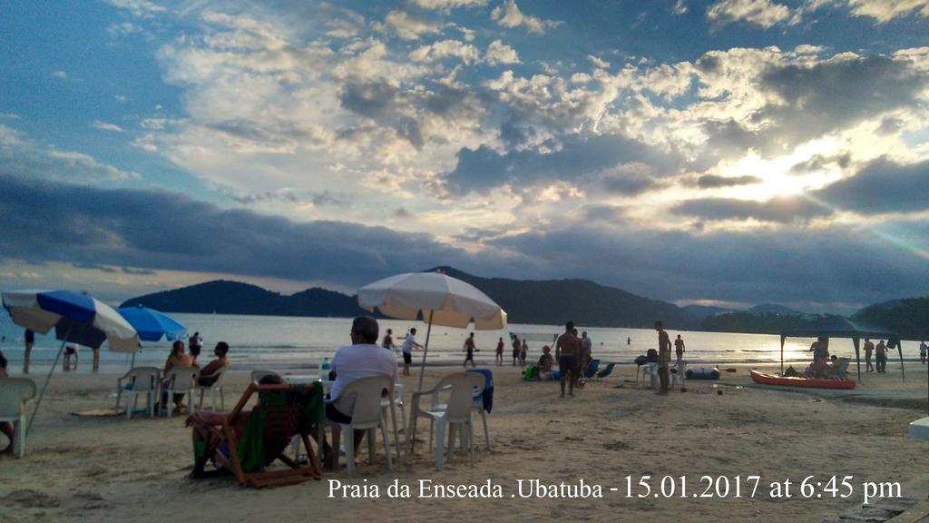 Casa Ubatuba Vista Para O Mar Vila Exterior foto